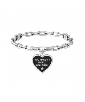 Bracciale LOVE - You Make My World Beautiful Kidult Donna Kidult