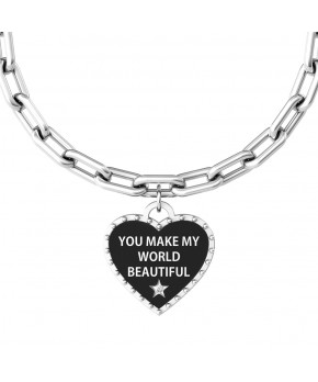 Bracciale LOVE - You Make My World Beautiful Kidult Donna Kidult